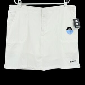 ARCTIX‎ Women's Golf Tennis Sport White Active Skort 19 Length Size XL 16-18 NWT